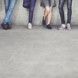 Teens Friends Hipster Fashion Trends Concept